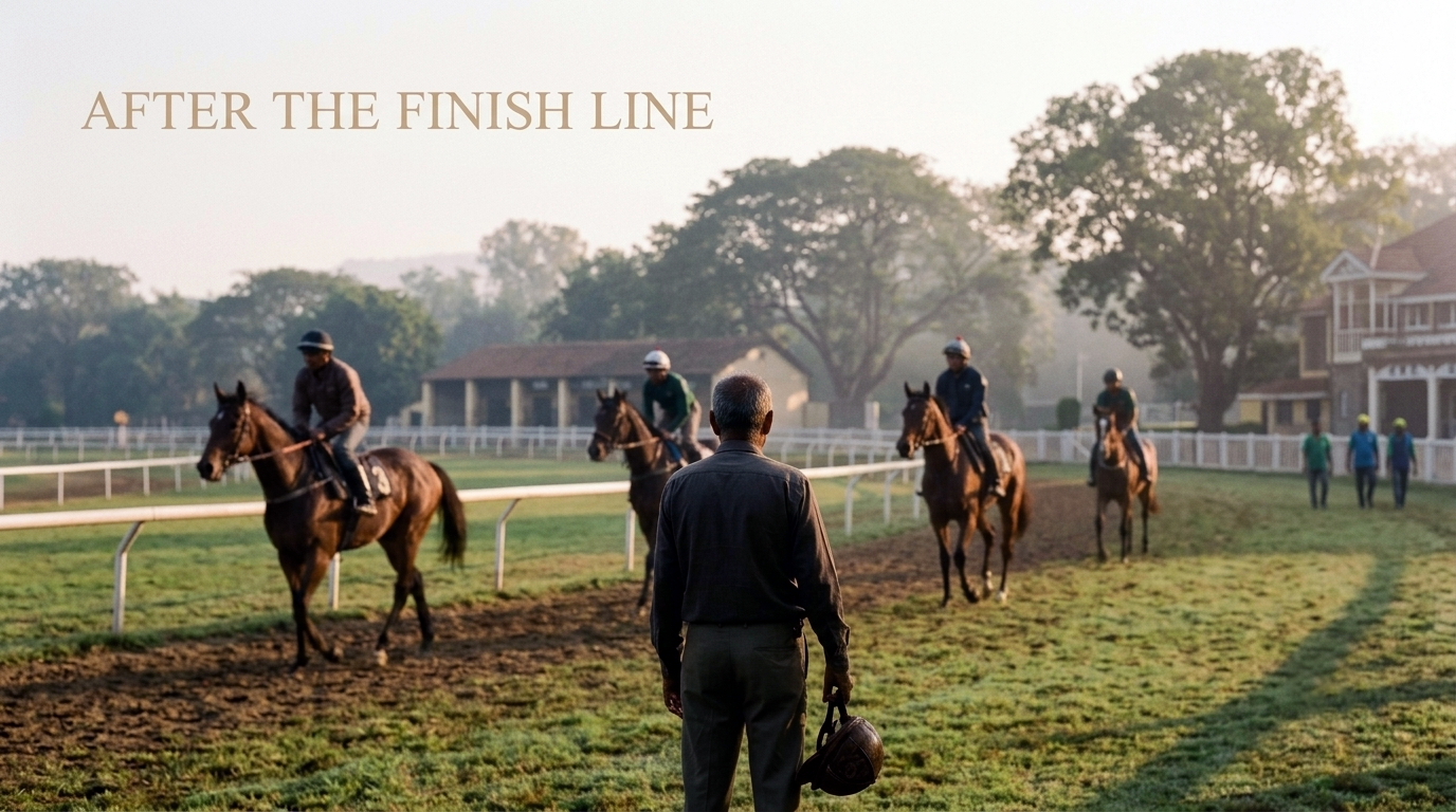 After the Finish Line — retired jockey at Pune Race Course